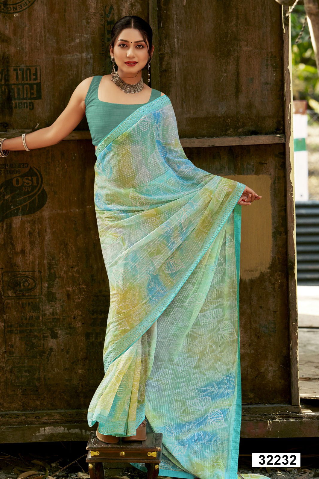 Canon Vol 2 By Vallabhi Georgette Printed Daily Wear Saree Exporters In India